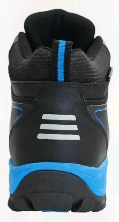 HW Botas de seguridad negras y azules t43 - miniatura 4