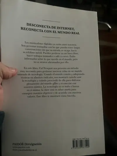 Libro Minimalismo Digital Cal Newport - miniatura 5