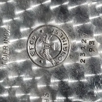 Reloj vintage correa cuero longines 1920 funcionan - miniatura 4