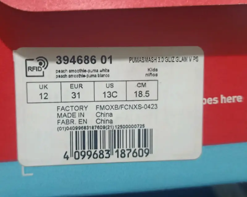 Zapatillas rosa PUMA con brillo - 4