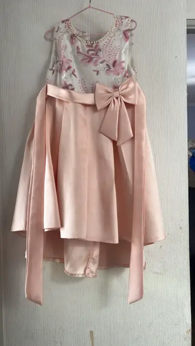 Vestidos de niña , mallas de patinaje y chaqueta - miniatura 1
