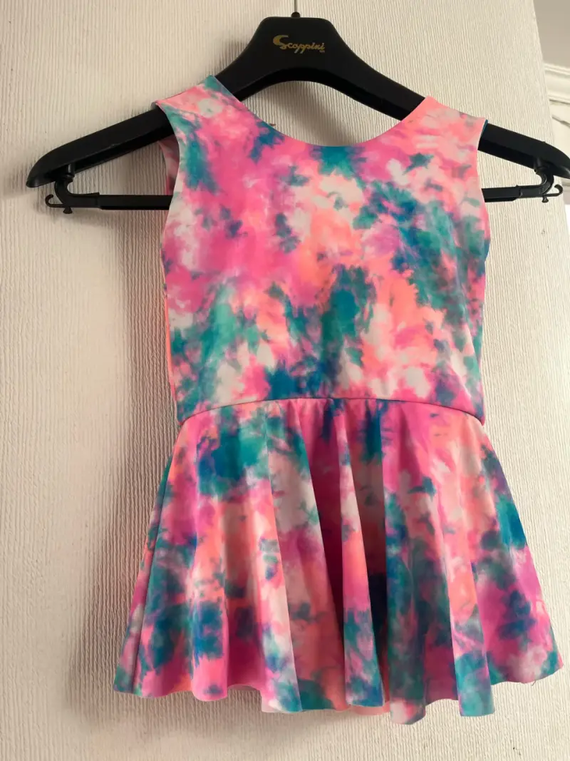 Vestidos de niña , mallas de patinaje y chaqueta - 5