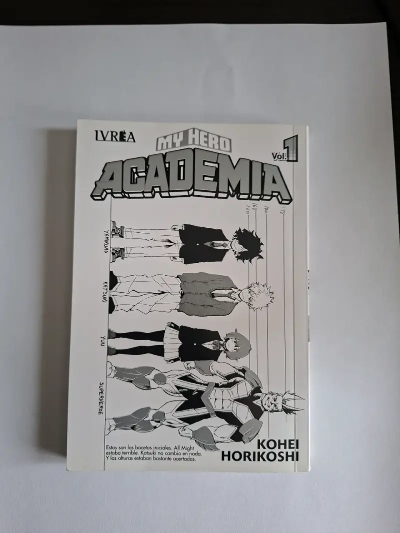 Manga My Hero Academia Vol. 1 - 2