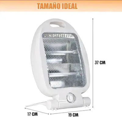 Calefactor eléctrico portátil - miniatura 4