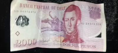 Billete chileno de 5000 pesos - miniatura 2