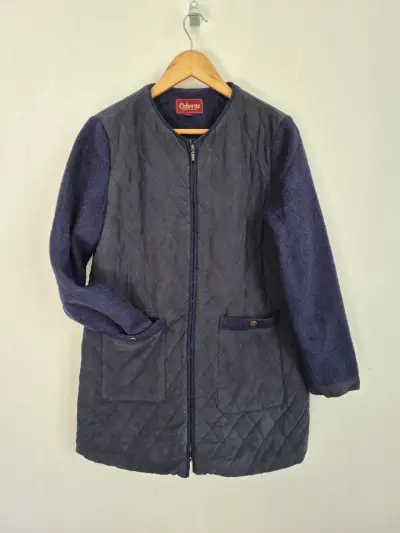 Chaqueta azul acolchada - miniatura 1