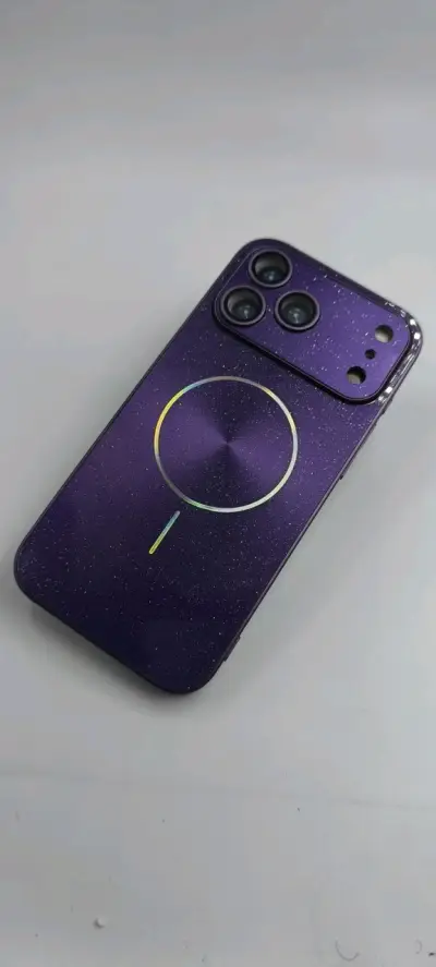 Carcasa púrpura funda iPhone 17 pro max - miniatura 1