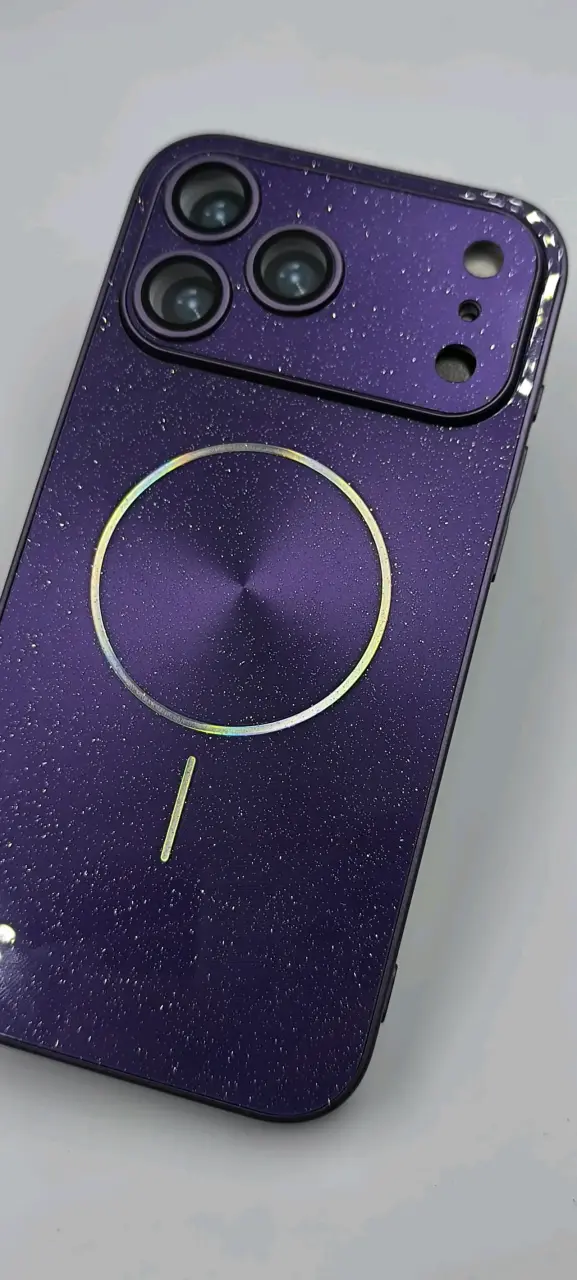 Carcasa púrpura funda iPhone 17 pro max - 2