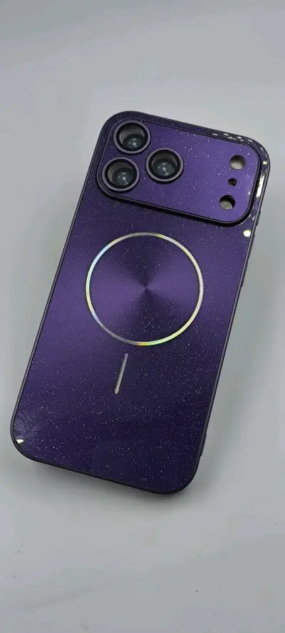 Carcasa púrpura funda iPhone 17 pro max - miniatura 4