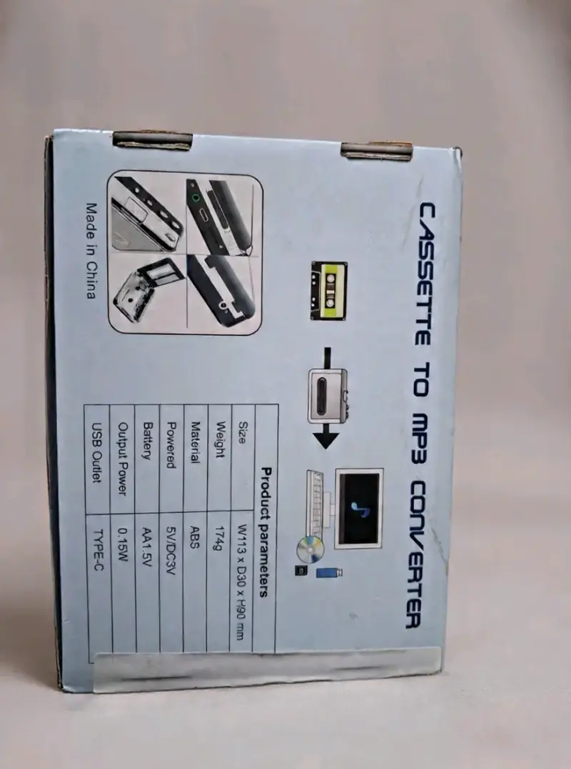 Convertidor de cassette a MP3 USB - 4