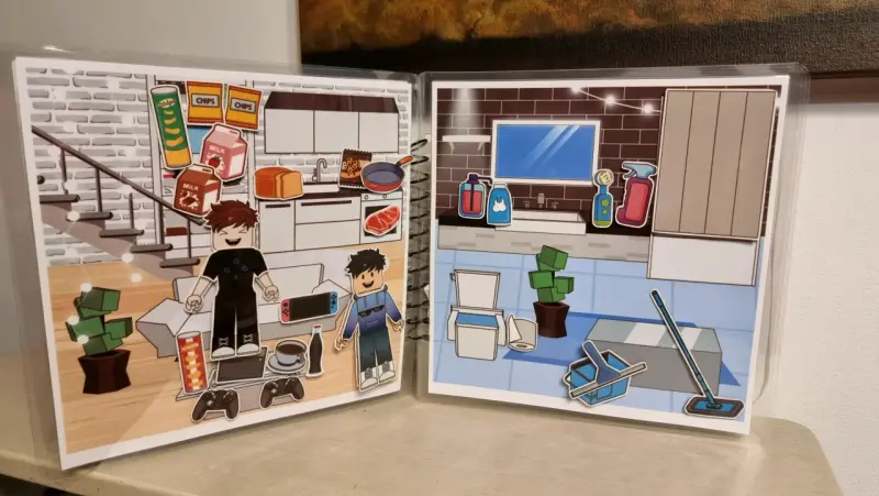 Libro interactivo Roblox Brookhaven - 3