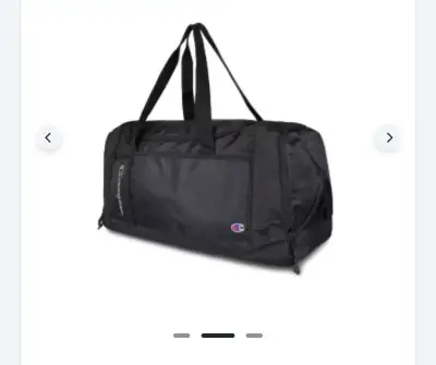 Bolso deportivo negro Champion - miniatura 1