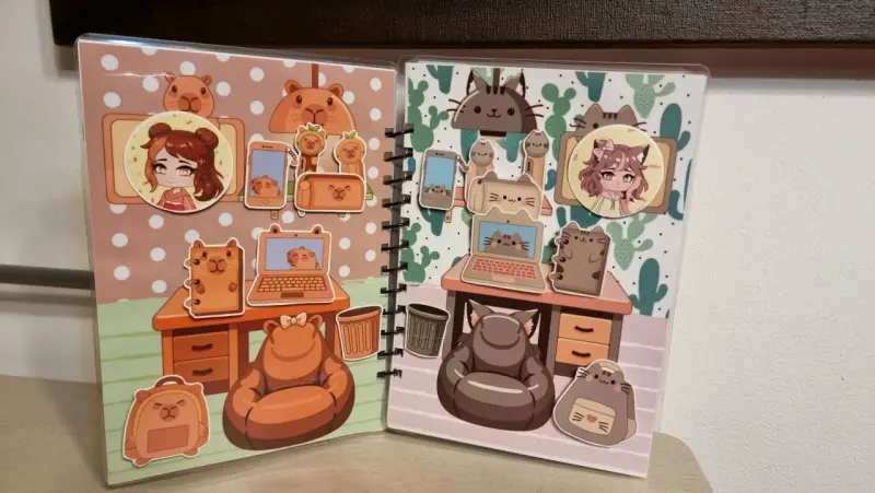 Libro interactivo Capybara Pusheen - 3