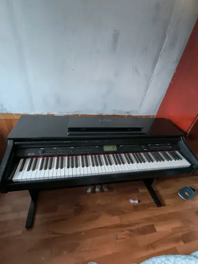 Piano eléctrico negro - miniatura 1