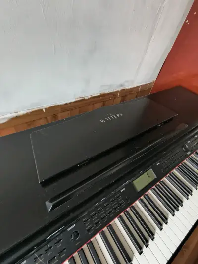 Piano eléctrico negro - miniatura 3