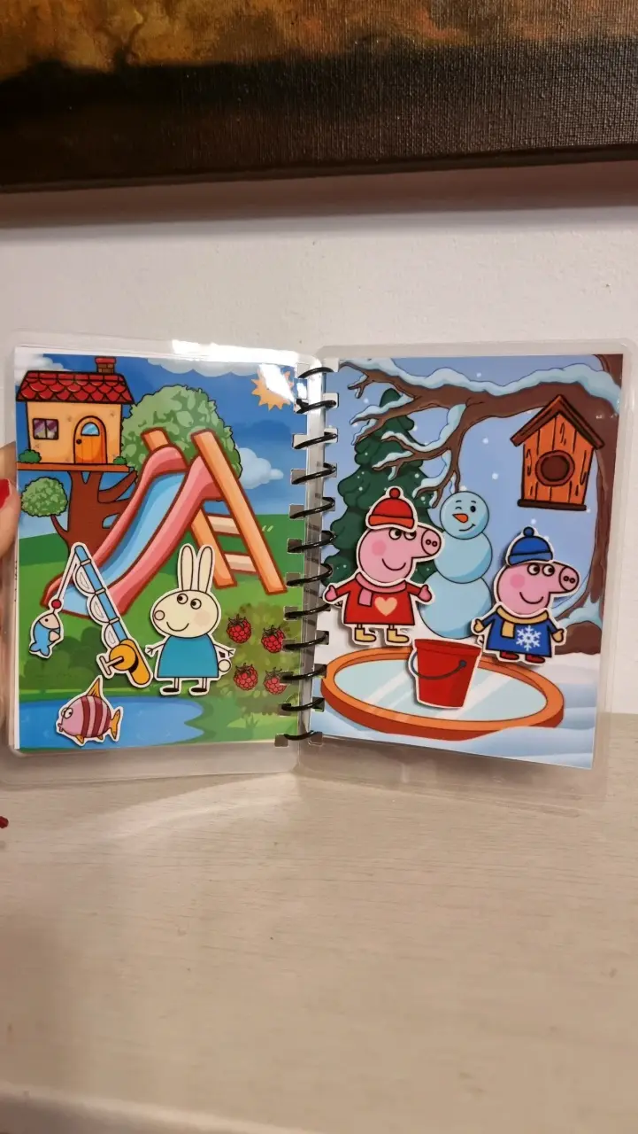 Mini libro interactivoPeppa Pig - 3