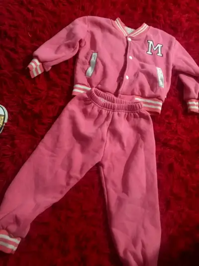 Conjunto deportivo infantil rosa - miniatura 5