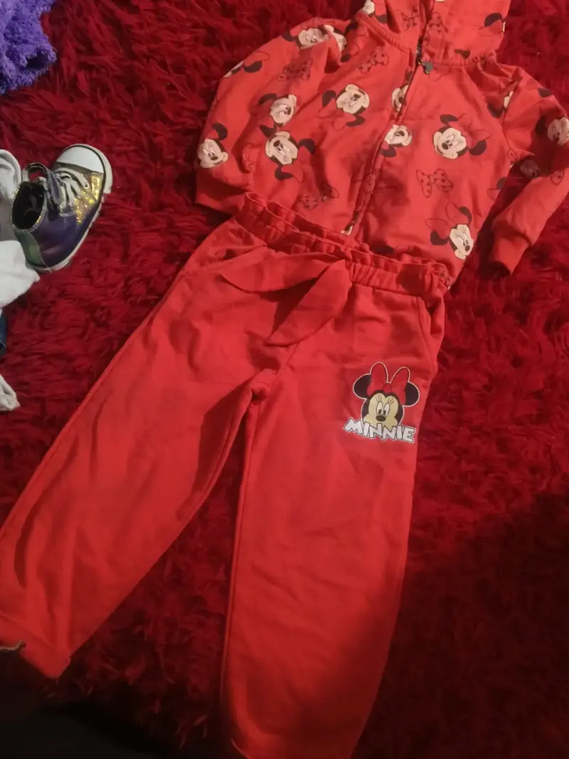 Conjunto deportivo infantil rosa - 6