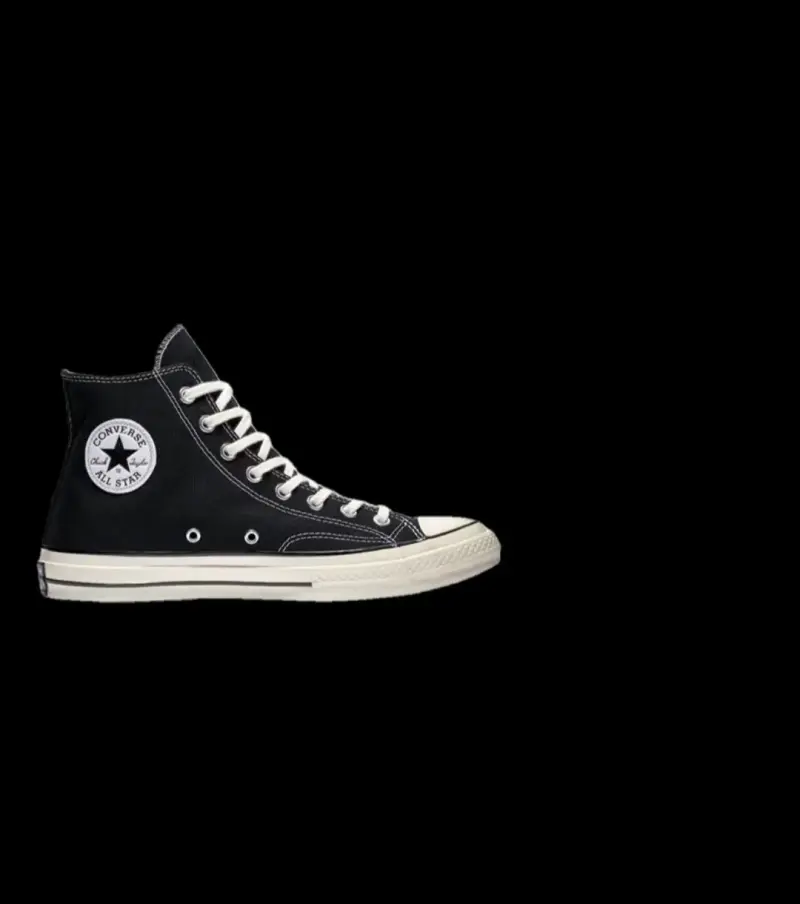 Zapatillas negras de lona