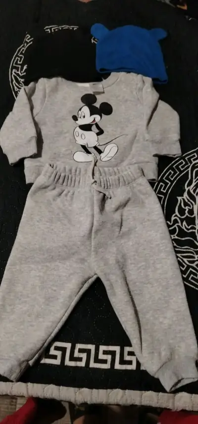 Traje beige para bebé 3-6 meses - miniatura 2