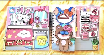 Libro interactivo Kitty Dulce Hogar - miniatura 2