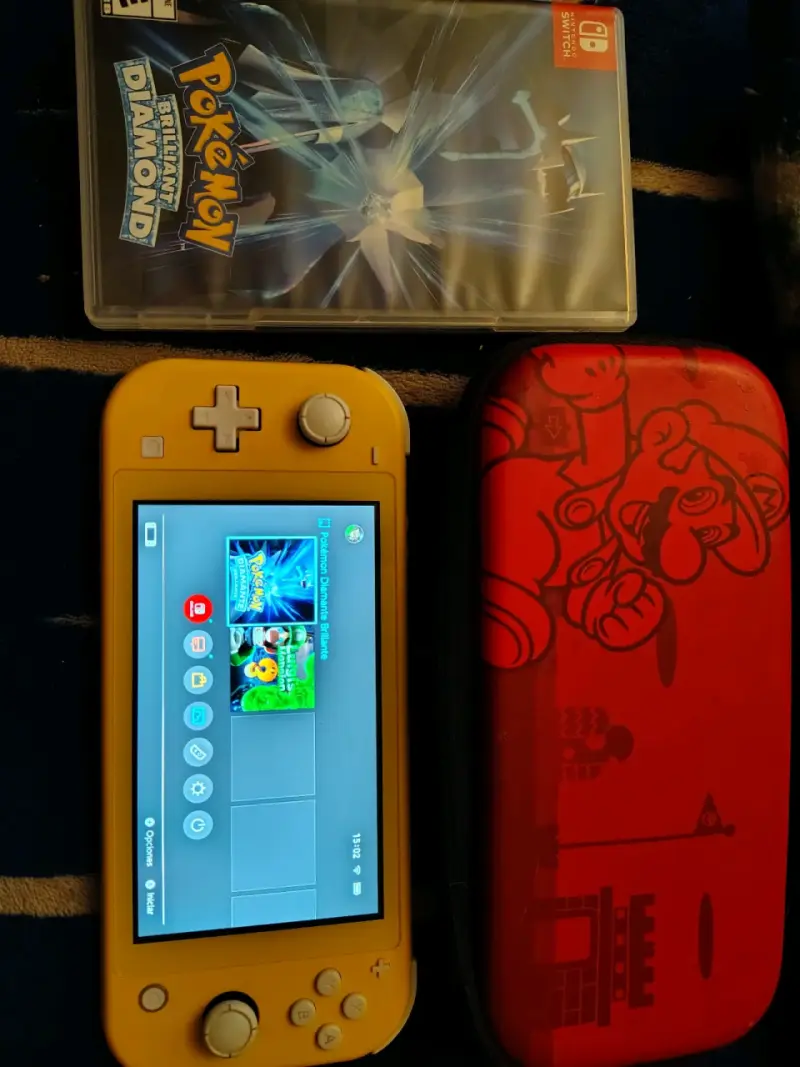 Consola Nintendo Switch Lite amarilla - 1