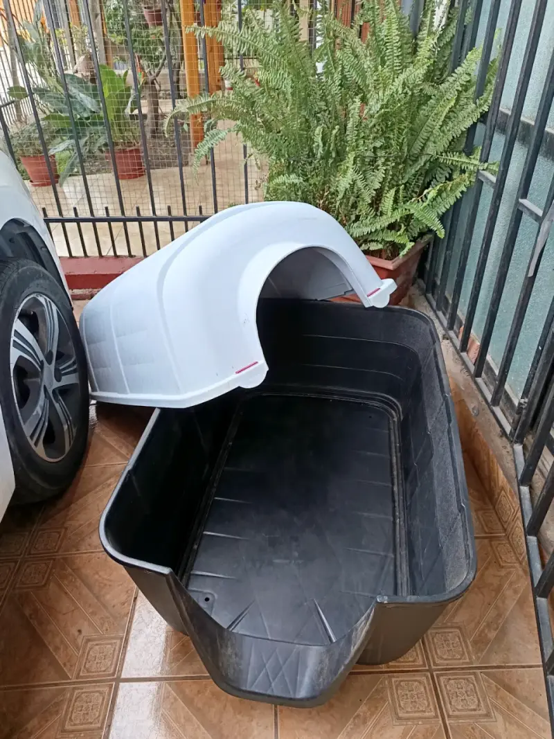 Casa para perro con techo removible - 4