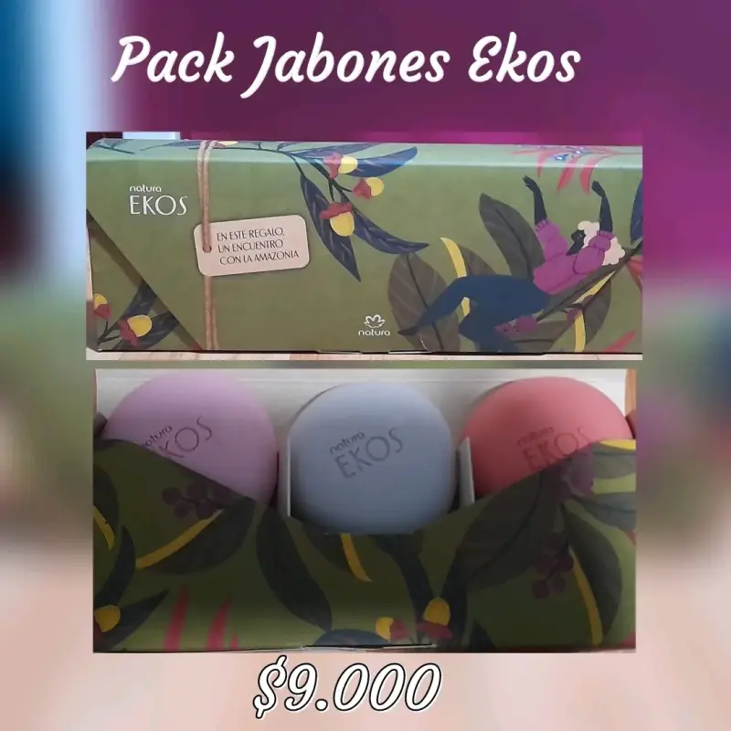 Pack Jabones Natura Ekos