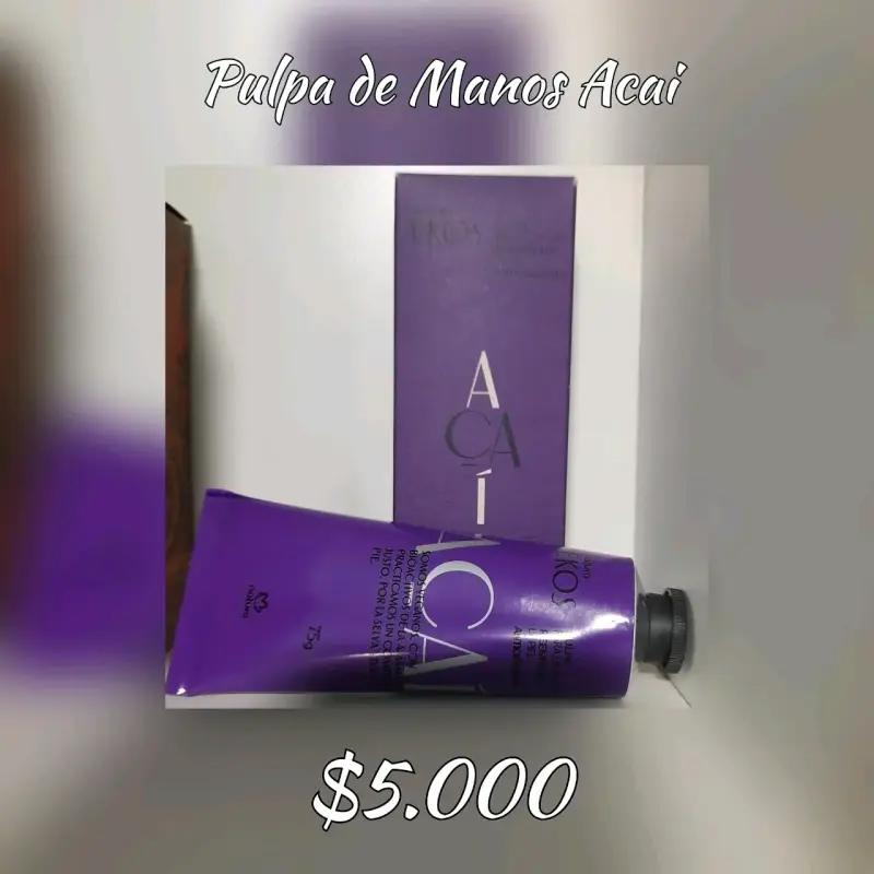 Crema de manos Acai 75g