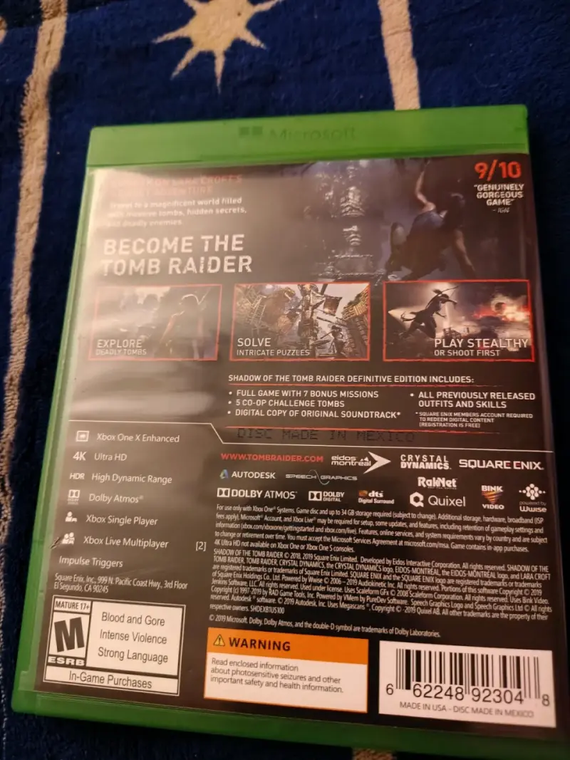 Juego Xbox One Shadow of the Tomb Raider - 2