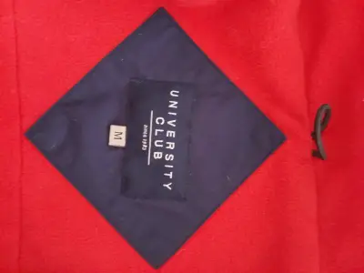 Chaqueta azul con interior rojo - miniatura 6