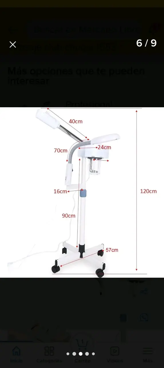 Lámpara lupa LED profesional - 2