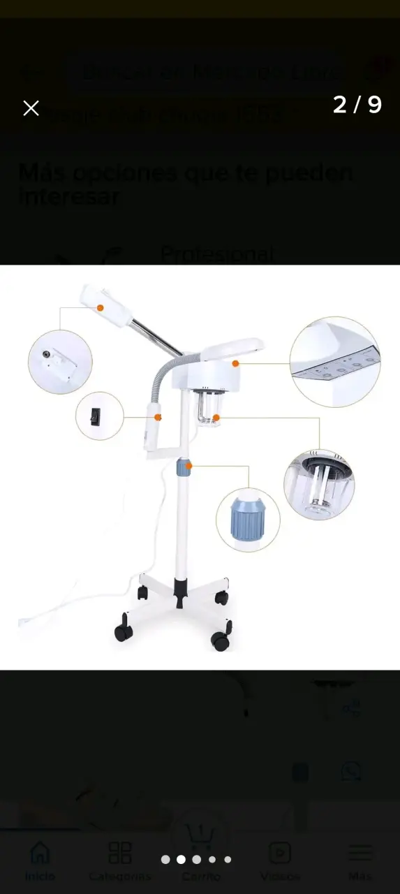 Lámpara lupa LED profesional - 4