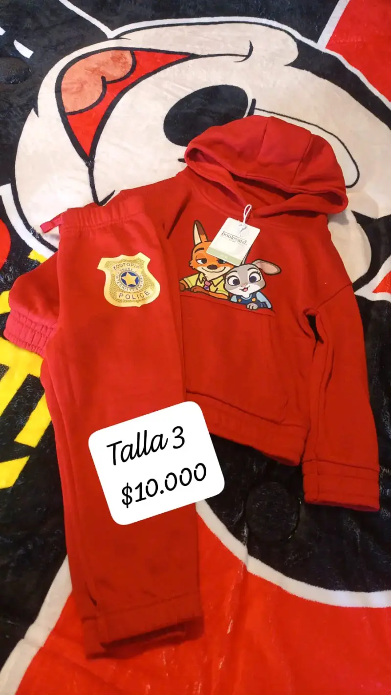 Conjunto infantil de Zootopia - 3