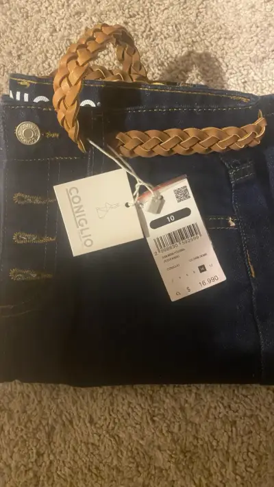 Jeans Coniglio azul oscuro nuevos - miniatura 1