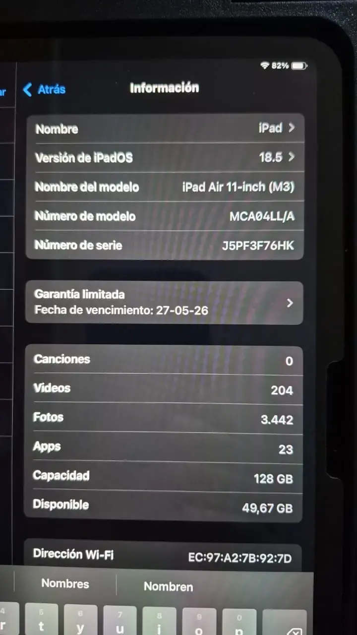 iPad Air M3 156 GB - 4