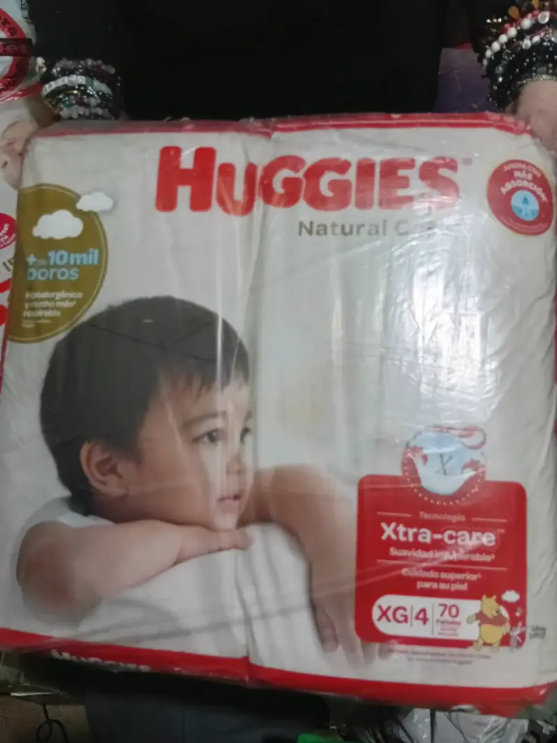 Pañales Huggies Natural Care G - 2