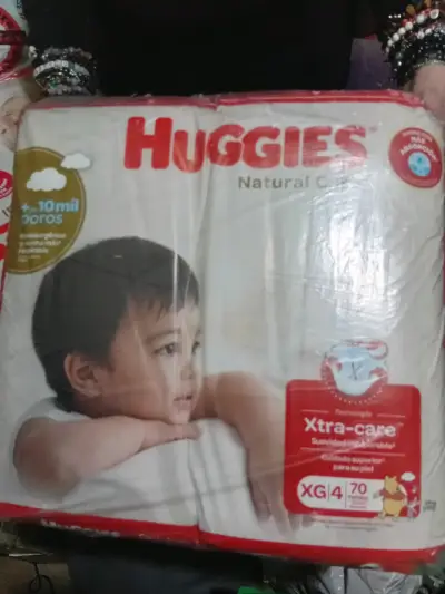 Pañales Huggies Natural Care G - miniatura 2