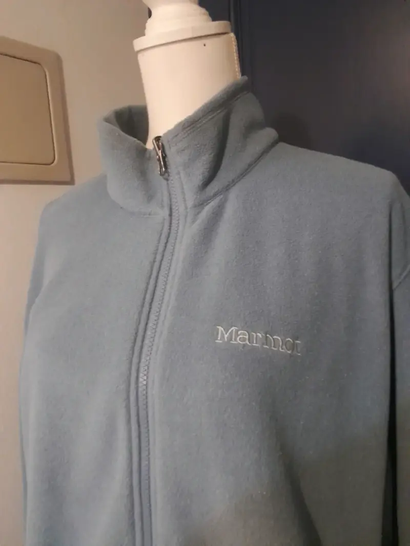 Chaqueta polar azul - 3