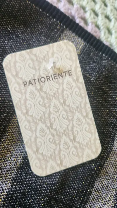 Suéter rayado negro y beige - miniatura 3