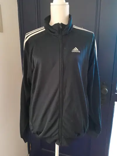 Chaqueta deportiva Adidas negra - miniatura 1