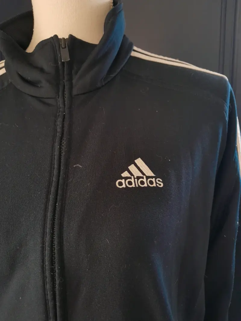 Chaqueta deportiva Adidas negra - 2