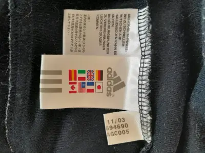 Chaqueta deportiva Adidas negra - miniatura 6