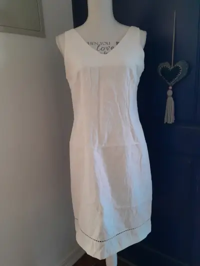 Vestido blanco - miniatura 1
