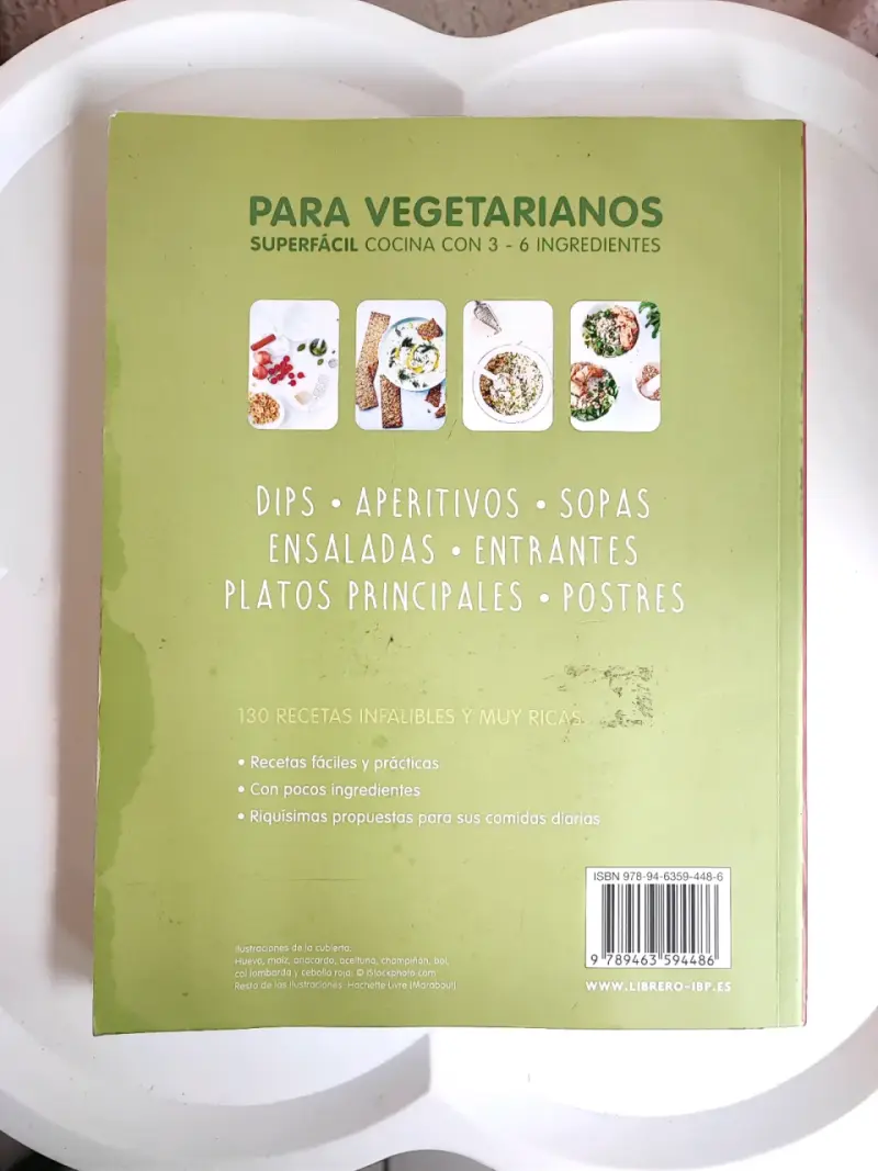 Libro 'Superfácil' para vegetarianos - 2