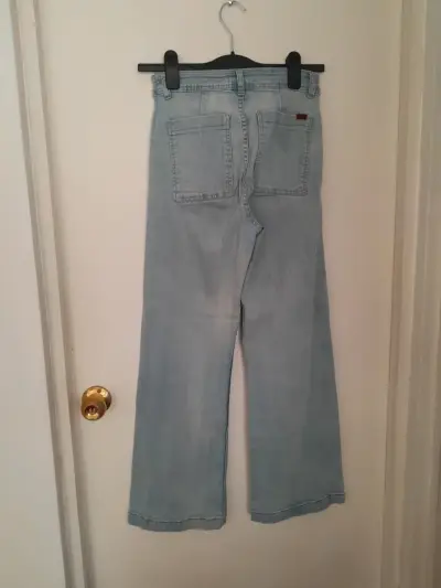Jeans anchos azul claro - miniatura 3