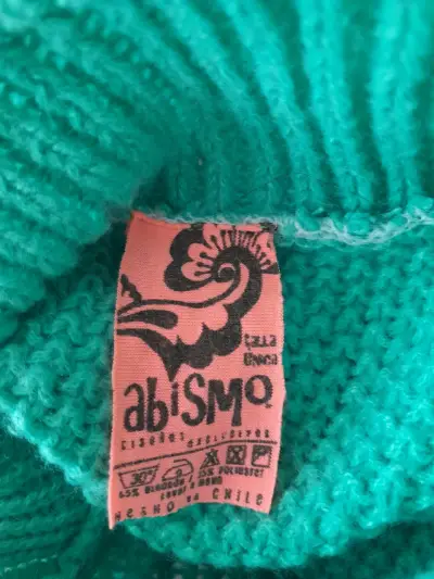 Suéter verde con diseño floral - miniatura 4