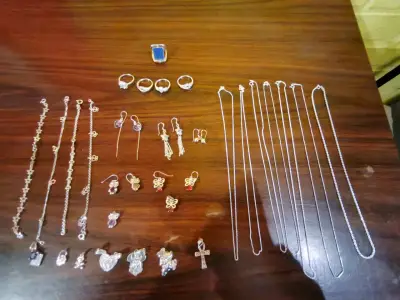 Lote de joyas de plata italiana - miniatura 2