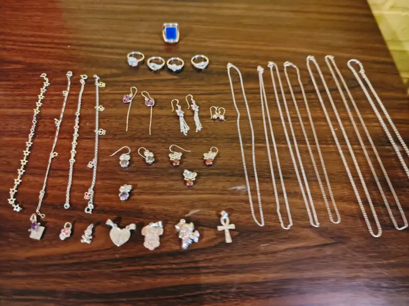 Lote de joyas de plata italiana - 3