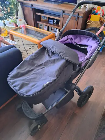 Coche de bebé Infanti morado - miniatura 3